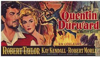 Quentin Durward!  Een epische historische avonturenfilm vol spannende duel scènes en intriges in de Middeleeuwen