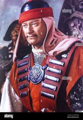 The Conqueror! A sweeping historical epic set in 13th Century China starring the legendary John Wayne as Genghis Khan!